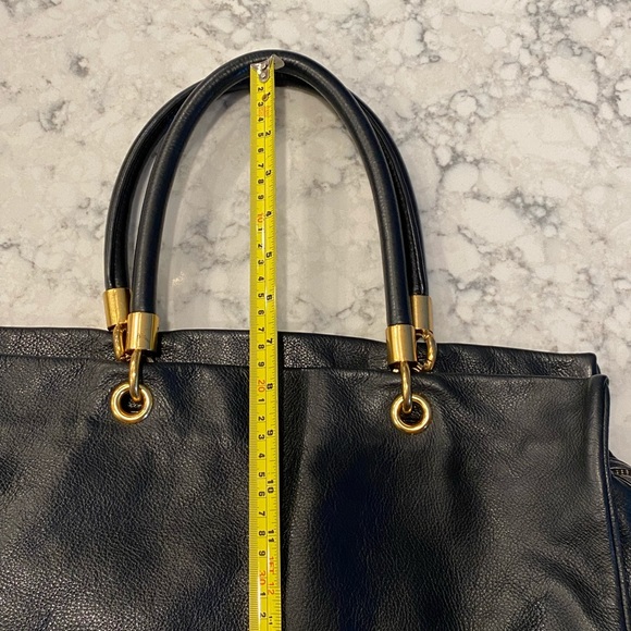 Marc by Marc Jacobs Too Hot to Handle Satchel Black Italian Leather EIC - Picture 8 of 12